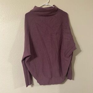 Bluivy Mauve Cowl Neck Sweater